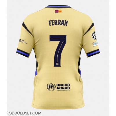 Barcelona Ferran Torres #7 Udebanetrøje 2025-26 Kortærmet Barcelona Ferran Torres #7 Udebanetrøje 2025-26 Kortærmet